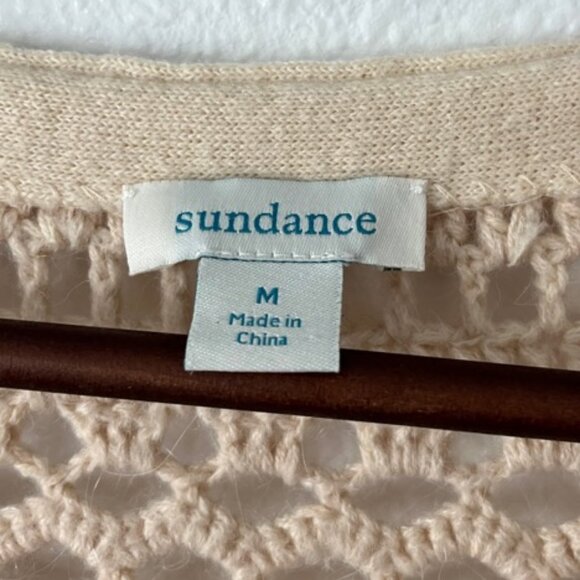 Sundance Ivory Natural Wonders Cardigan Boho Wool/ Alpalca Blend - Picture 2 of 10
